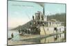 Newport Boat, Pend Oreille, Washington-null-Mounted Art Print