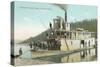 Newport Boat, Pend Oreille, Washington-null-Stretched Canvas