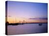 Newport Bridge, Newport, Rhode Island, USA-Fraser Hall-Stretched Canvas