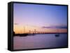 Newport Bridge, Newport, Rhode Island, USA-Fraser Hall-Framed Stretched Canvas