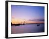 Newport Bridge, Newport, Rhode Island, USA-Fraser Hall-Framed Photographic Print