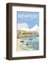 Newport - Dave Thompson Contemporary Travel Print-Dave Thompson-Framed Giclee Print