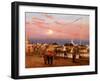 Newport, End of the Day, 1851-George Harvey-Framed Giclee Print