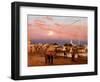 Newport, End of the Day, 1851-George Harvey-Framed Giclee Print