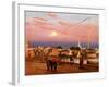 Newport, End of the Day, 1851-George Harvey-Framed Giclee Print