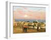 Newport, End of the Day, 1851-George Harvey-Framed Giclee Print