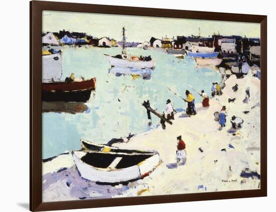 Newport Harbor-Thomas Hunt-Framed Art Print