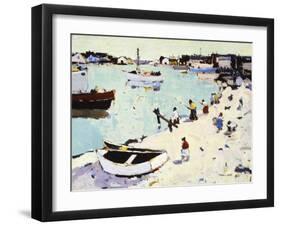 Newport Harbor-Thomas Hunt-Framed Art Print