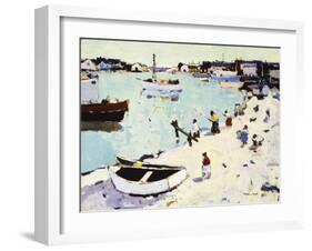 Newport Harbor-Thomas Hunt-Framed Art Print