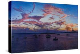 Newport Lights-Bruce Dumas-Stretched Canvas