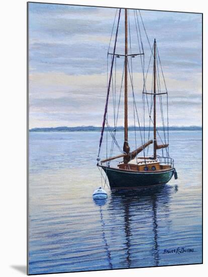 Newport Reflections-Bruce Dumas-Mounted Giclee Print