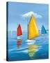 Newport Regatta-Sally Caldwell Fisher-Stretched Canvas