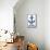 Newport, Rhode Island - Anchor Design-Lantern Press-Art Print displayed on a wall