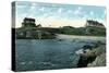 Newport, Rhode Island, View of Robert Cushing Estate-Lantern Press-Stretched Canvas