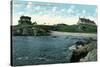 Newport, Rhode Island, View of Robert Cushing Estate-Lantern Press-Stretched Canvas