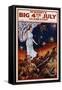 Newport's Big 4th of July Celebration Poster-null-Framed Stretched Canvas