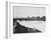 'Newport: The Bridge and Castle', c1896-Hudson-Framed Photographic Print