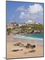 Newquay Beach in Summer, Cornwall, England, United Kingdom, Europe-Neale Clark-Mounted Photographic Print