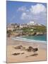 Newquay Beach in Summer, Cornwall, England, United Kingdom, Europe-Neale Clark-Mounted Photographic Print