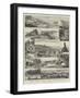 Newquay, Cornwall-null-Framed Giclee Print