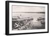 Newquay Harbour, Newquay, Cornwall, 1908-null-Framed Giclee Print