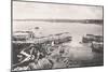 Newquay Harbour, Newquay, Cornwall, 1908-null-Mounted Giclee Print