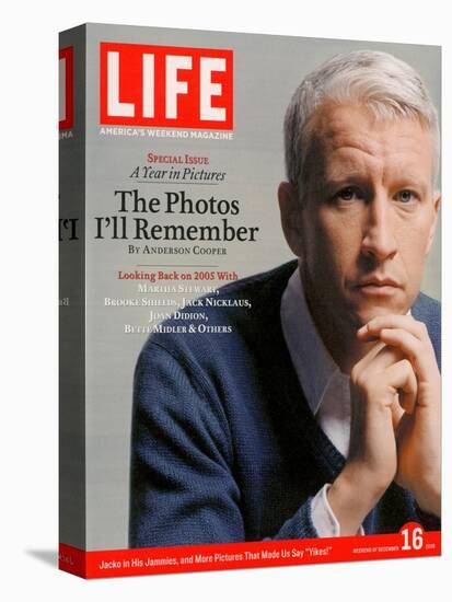 News Anchor Anderson Cooper, December 16, 2005-Koto Bolofo-Stretched Canvas