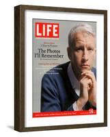 News Anchor Anderson Cooper, December 16, 2005-Koto Bolofo-Framed Photographic Print
