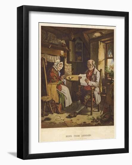 News from Abroad!-null-Framed Giclee Print