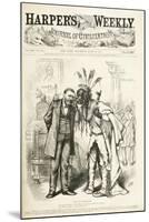 News in Washington, 1875-Thomas Nast-Mounted Giclee Print