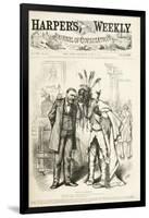 News in Washington, 1875-Thomas Nast-Framed Giclee Print