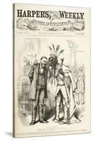 News in Washington, 1875-Thomas Nast-Stretched Canvas