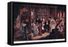 News of the Landing of the Prince of Orange-Edward Matthew Ward-Framed Stretched Canvas