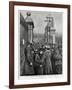 News of Victoria's Death-HM Paget-Framed Art Print