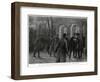 News of Victoria's Death-J Nash-Framed Art Print