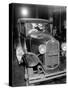 News Photo of Bullet-Riddled Automobile in Chicago, Ca. 1934-null-Stretched Canvas