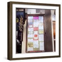 Newsagent's Notice Board-Gill Emberton-Framed Photographic Print