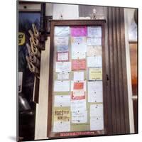 Newsagent's Notice Board-Gill Emberton-Mounted Photographic Print