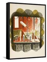 Newsagents-Eric Ravilious-Framed Stretched Canvas