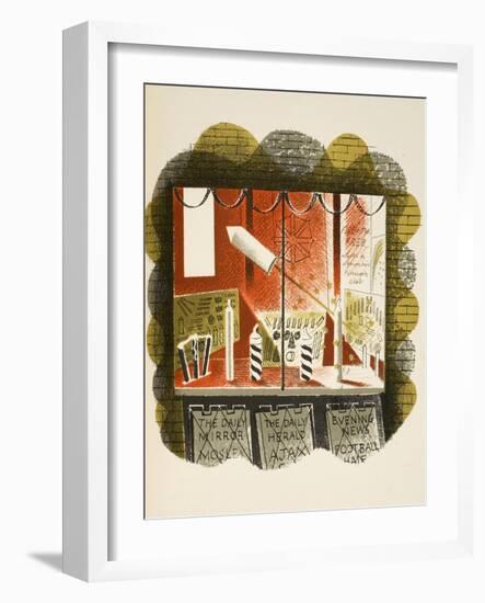 Newsagents-Eric Ravilious-Framed Giclee Print