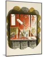 Newsagents-Eric Ravilious-Mounted Giclee Print