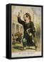 Newsboy Shouting, 1847-Sarony & Major-Framed Stretched Canvas