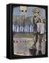 Newsboy-Tim Nyberg-Framed Stretched Canvas