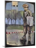 Newsboy-Tim Nyberg-Mounted Giclee Print