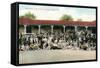 Newsboys Day, Toledo Beach-null-Framed Stretched Canvas