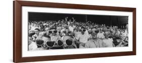 Newsboys Wearing Super Specs Watching Baseball Game-Robert W^ Kelley-Framed Photographic Print