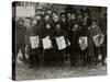 Newsies-Lewis Wickes Hine-Stretched Canvas