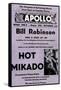 Newspaper Ad Proof Sheet for Apollo Theatre: Bill Robinson in Hot Mikado-null-Framed Stretched Canvas