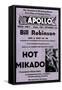 Newspaper Ad Proof Sheet for Apollo Theatre: Bill Robinson in Hot Mikado-null-Framed Stretched Canvas