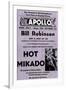 Newspaper Ad Proof Sheet for Apollo Theatre: Bill Robinson in Hot Mikado-null-Framed Art Print